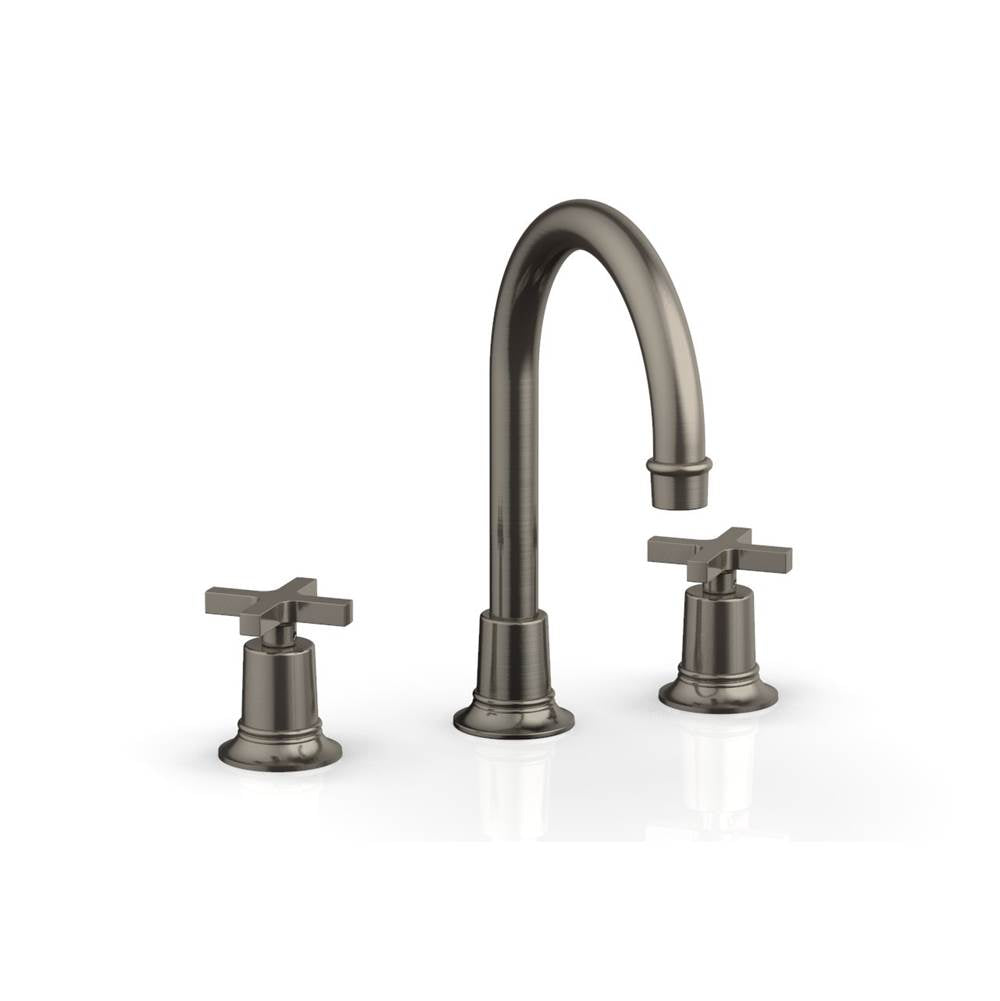 Phylrich - Widespread Faucet Hex Modcross Hdls - Pewter