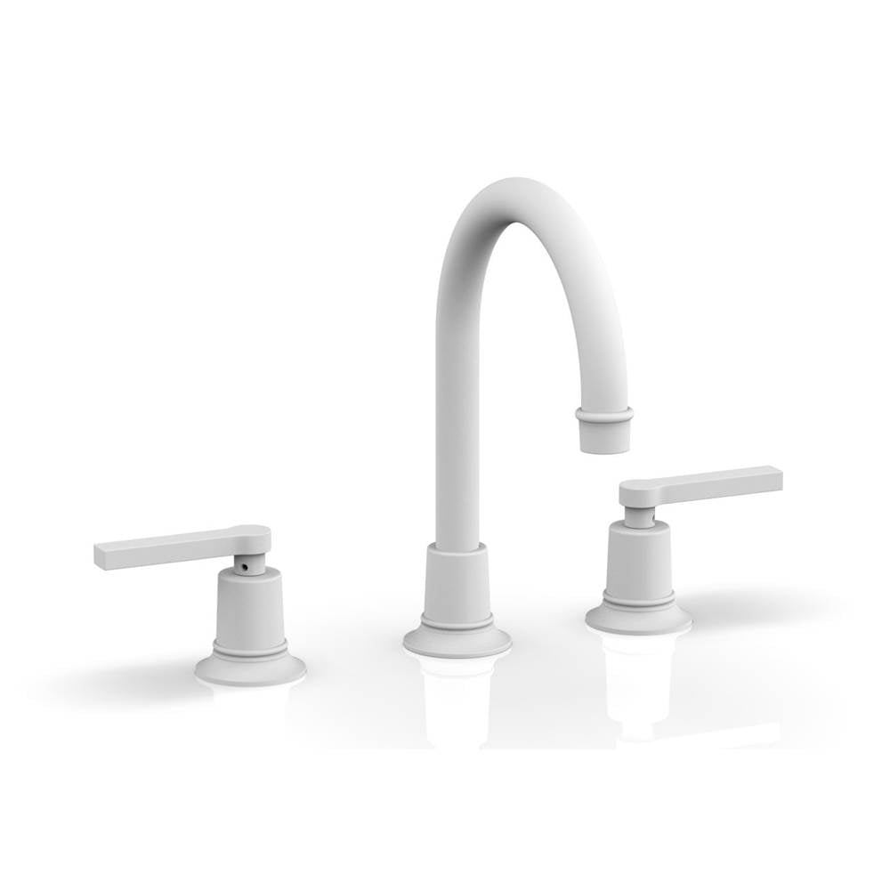 Phylrich - Widespread Faucet Hex Modlever Hdls - Satin White