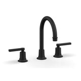 Phylrich - Widespread Faucet Hex Modlever Hdls - Matte Black