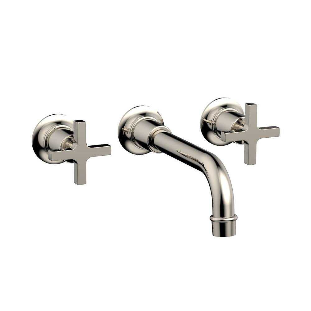 Phylrich - Wall Lav To, Cross Hdl - Polished Nickel