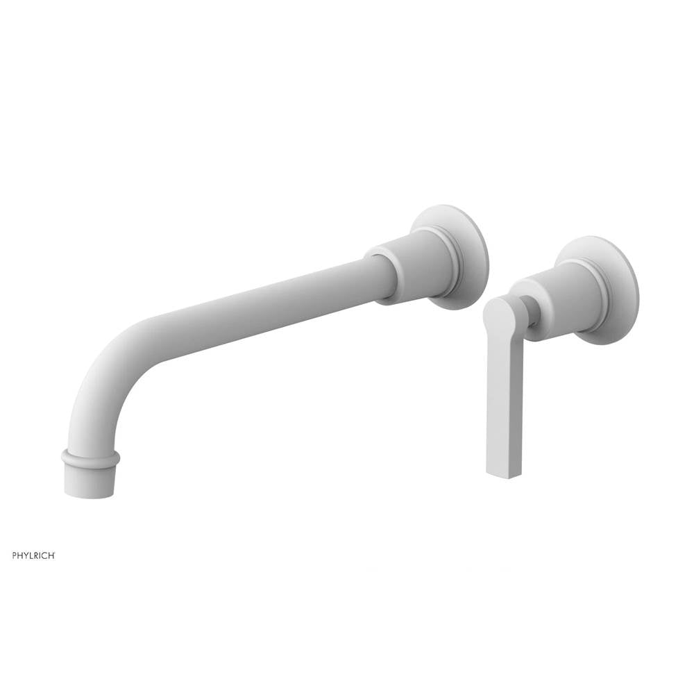 Phylrich - Single Lever Hdl W/L W 10'' Spt Hex Modern - Satin White
