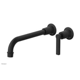 Phylrich - Single Lever Hdl W/L W 10'' Spt Hex Modern - Matte Black