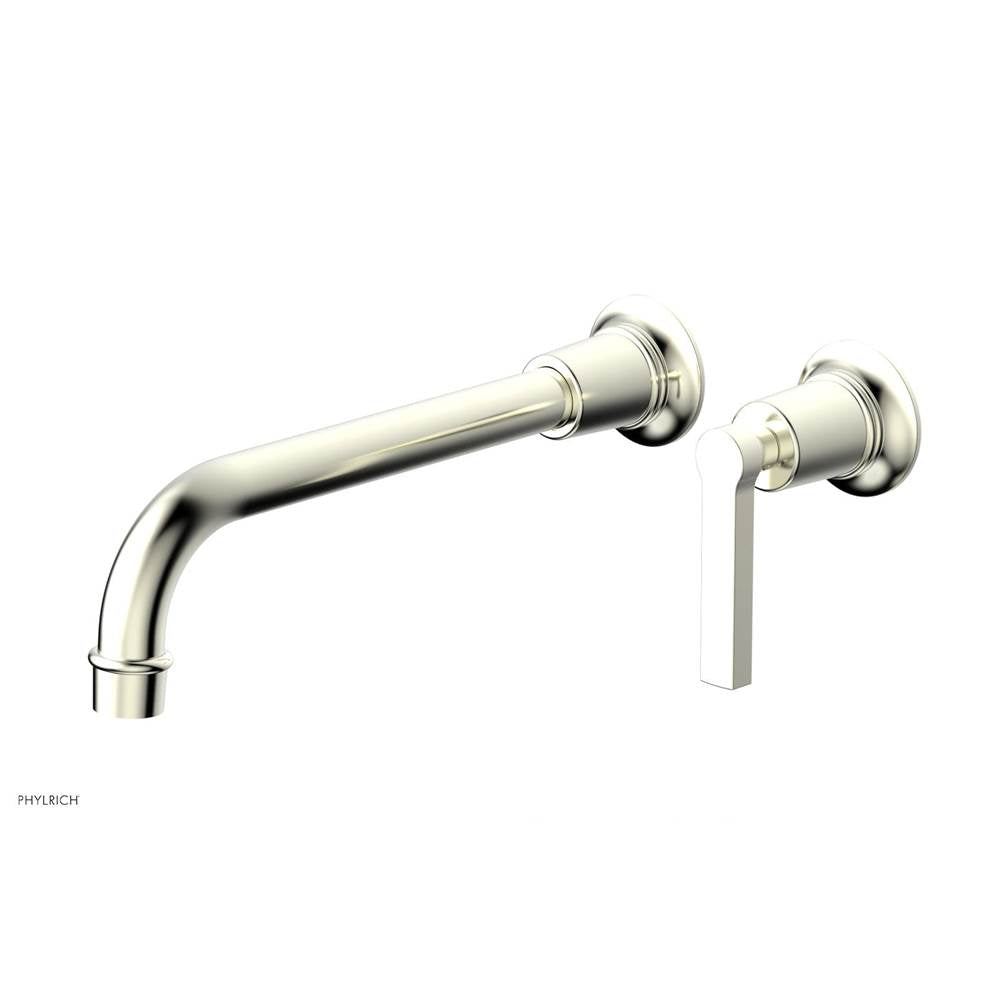 Phylrich - Single Lever Hdl W/L W 10'' Spt Hex Modern - Satin Nickel