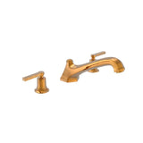 Phylrich - D/Tub Set To, Lever Hdl - Old English Brass