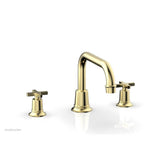 Phylrich - D/Tub Set To, Cross Hdl  Flat Spout - Polished Brass Uncoated