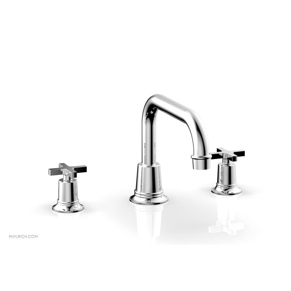 Phylrich - D/Tub Set To, Cross Hdl  Flat Spout - Polished Chrome