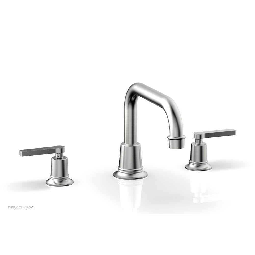 Phylrich - D/Tub Set To, Lever Hdl  Flat Spout - Satin chrome