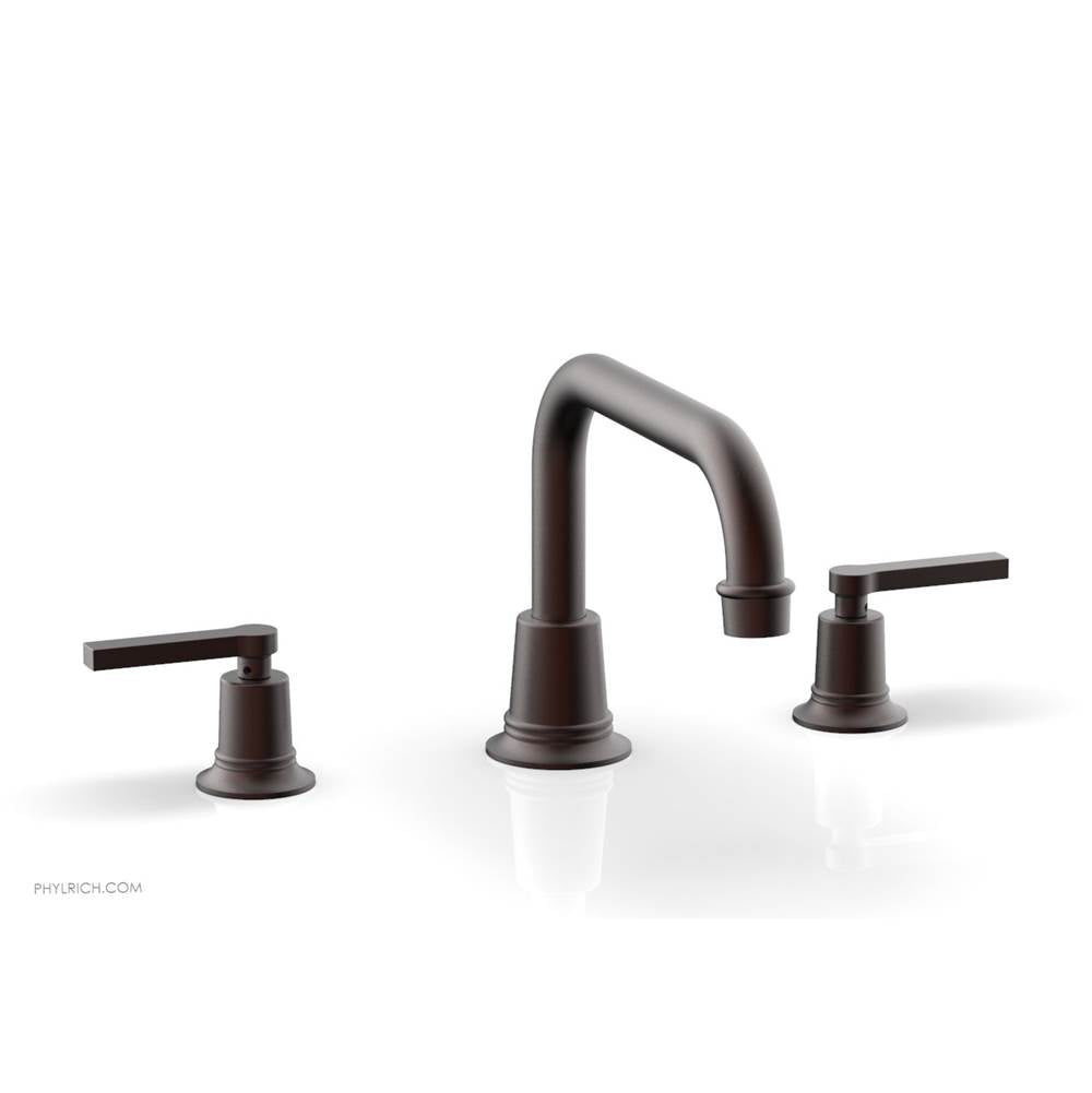 Phylrich - D/Tub Set To, Lever Hdl  Flat Spout - Weathered Copper