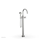 Phylrich - Floor Mount Tub Filler Cross Hdl - Satin chrome