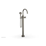 Phylrich - Floor Mount Tub Filler Cross Hdl - Pewter