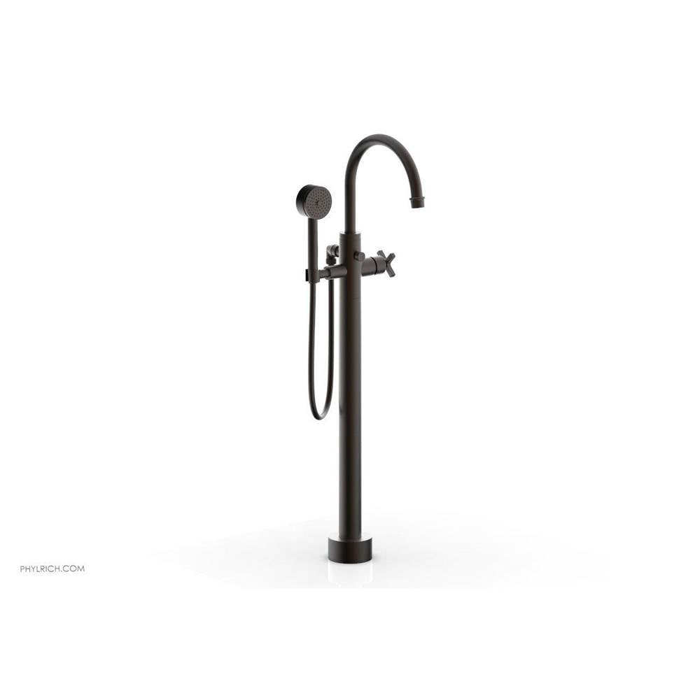 Phylrich - Floor Mount Tub Filler Cross Hdl - Oil Rubbed Bronze