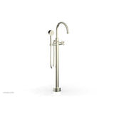 Phylrich - Floor Mount Tub Filler Cross Hdl - Satin Nickel