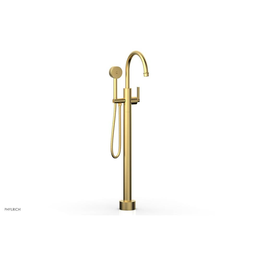 Phylrich - Floor Mount Tub Filler Lever Hdl - Burnished Gold
