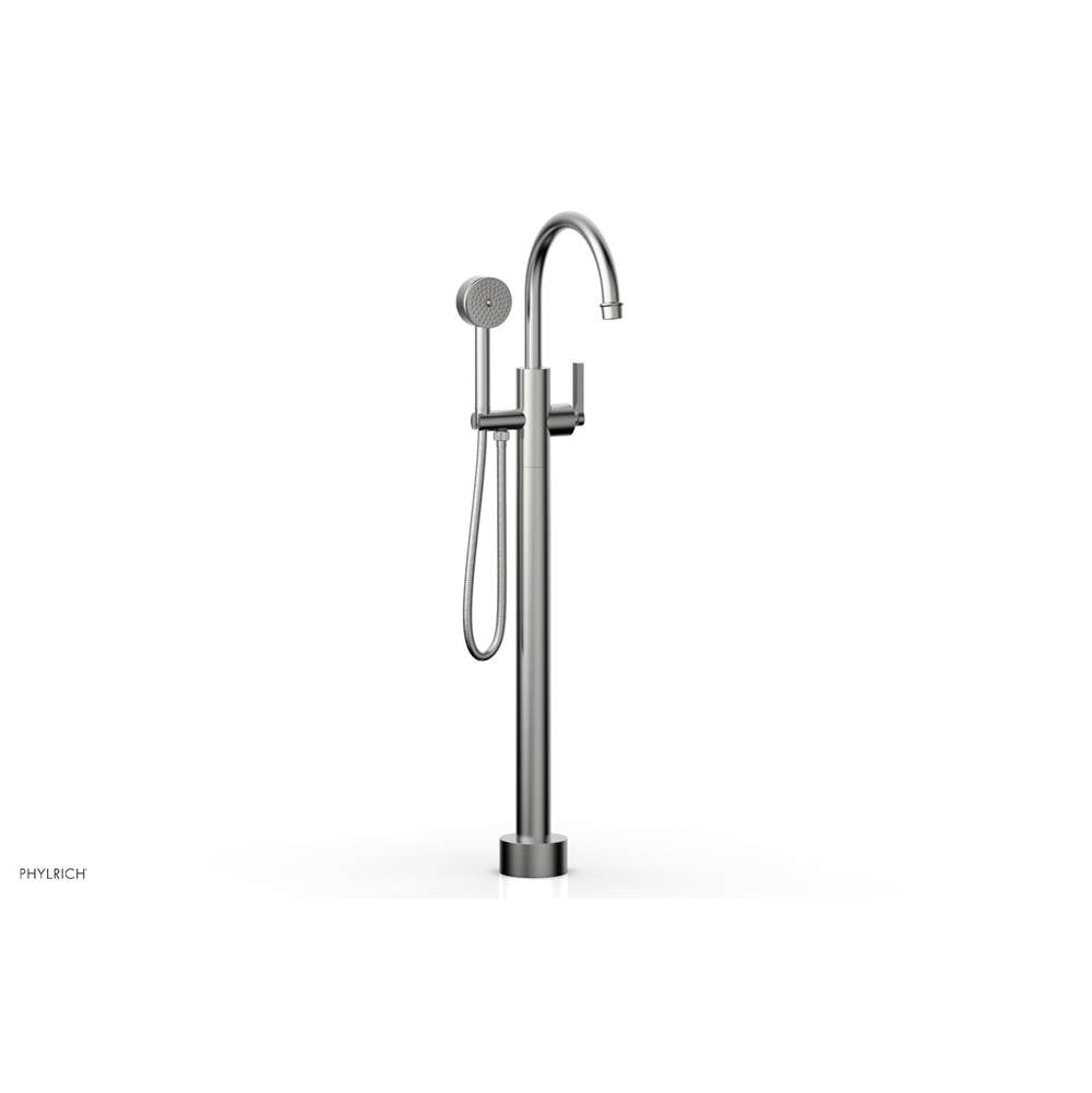 Phylrich - Floor Mount Tub Filler Lever Hdl - Satin chrome