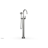 Phylrich - Floor Mount Tub Filler Lever Hdl - Satin chrome