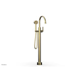 Phylrich - Floor Mount Tub Filler Lever Hdl - Polished Brass Uncoated