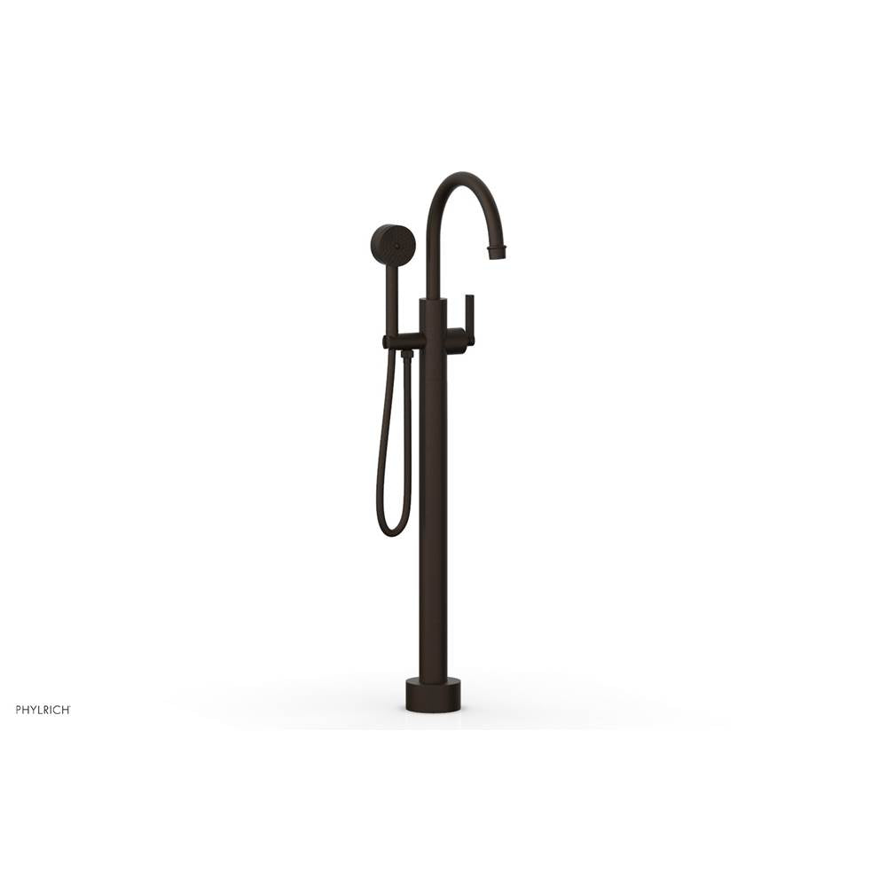 Phylrich - Floor Mount Tub Filler Lever Hdl - Antique Bronze