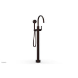 Phylrich - Floor Mount Tub Filler Lever Hdl - Weathered Copper