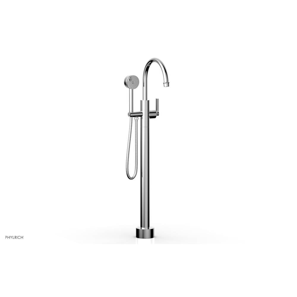 Phylrich - Floor Mount Tub Filler Lever Hdl - Polished Chrome