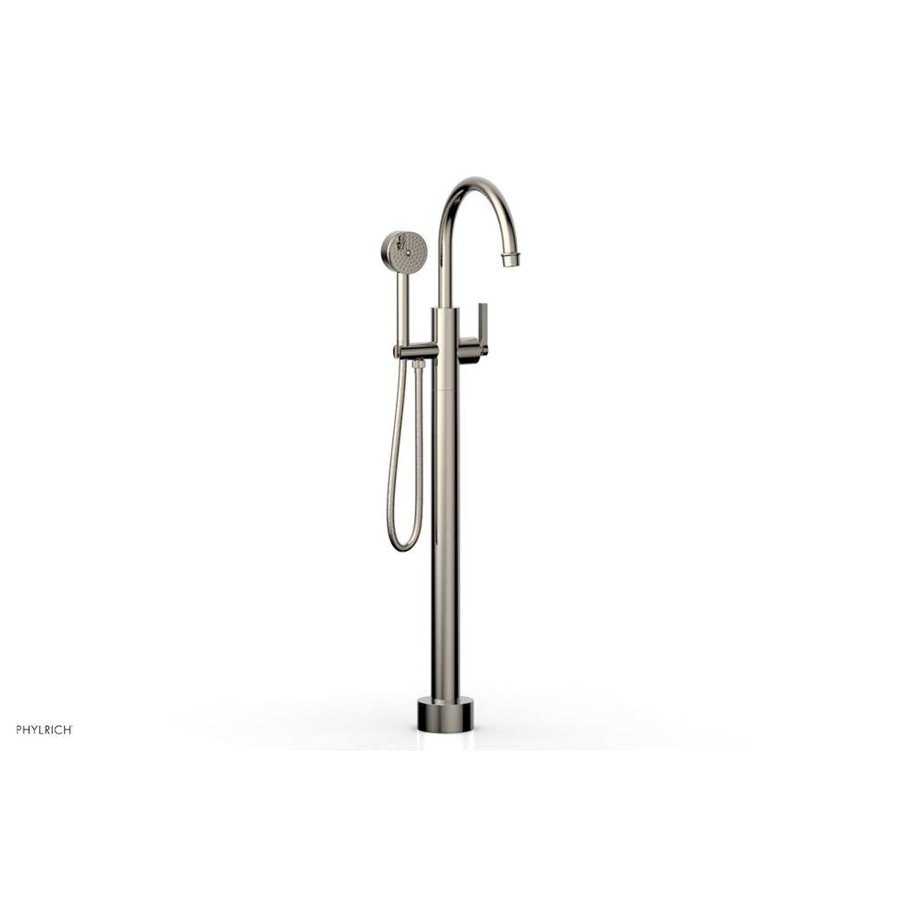 Phylrich - Floor Mount Tub Filler Lever Hdl - Polished Nickel