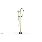 Phylrich - Floor Mount Tub Filler Lever Hdl - Satin Nickel