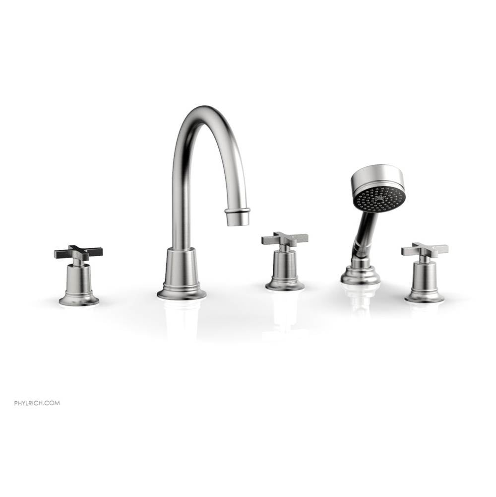 Phylrich - D/Tub W Hs To, Cro Hdl - Satin chrome