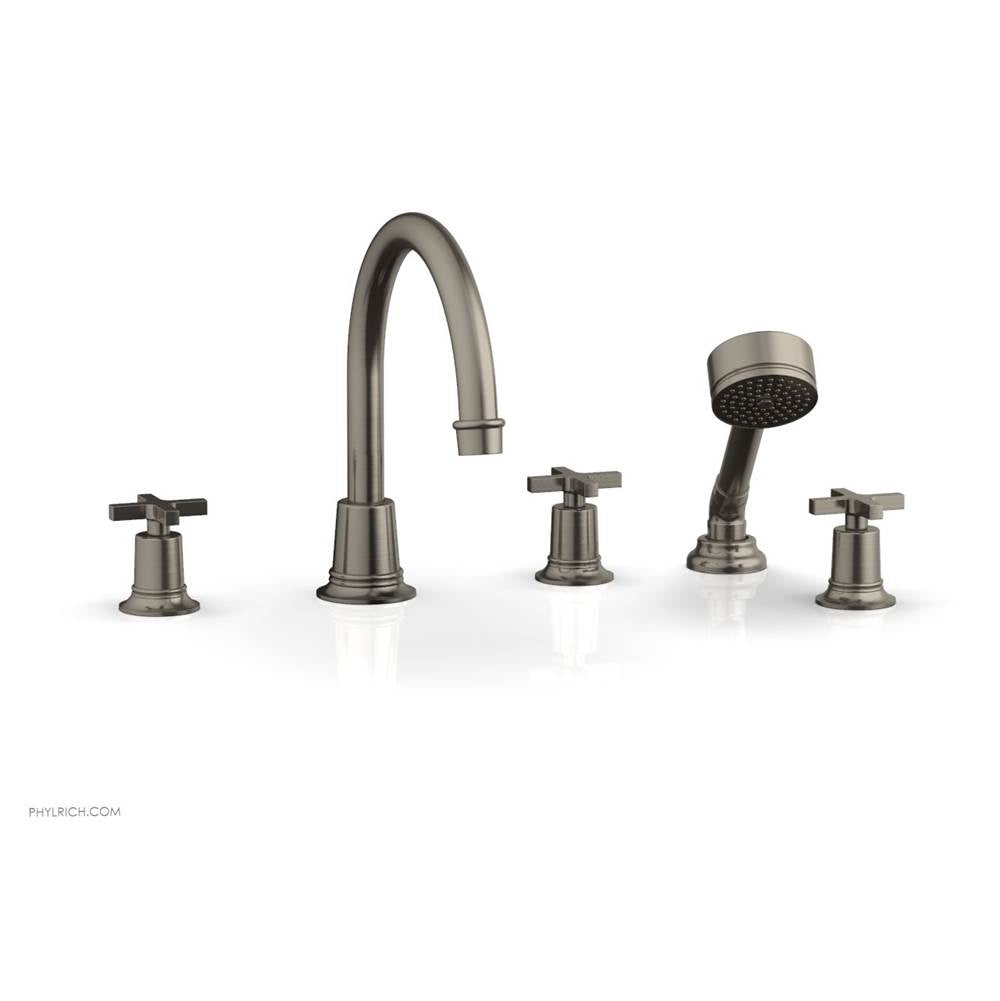 Phylrich - D/Tub W Hs To, Cro Hdl - Pewter
