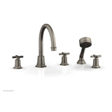 Phylrich - D/Tub W Hs To, Cro Hdl - Pewter