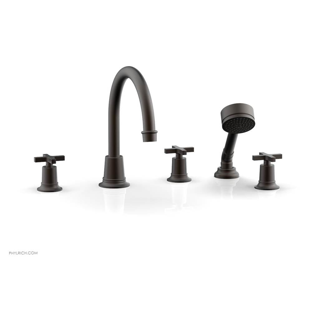 Phylrich - D/Tub W Hs To, Cro Hdl - Oil Rubbed Bronze