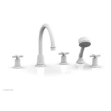 Phylrich - D/Tub W Hs To, Cro Hdl - Satin White
