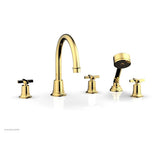 Phylrich - D/Tub W Hs To, Cro Hdl - Polished Gold