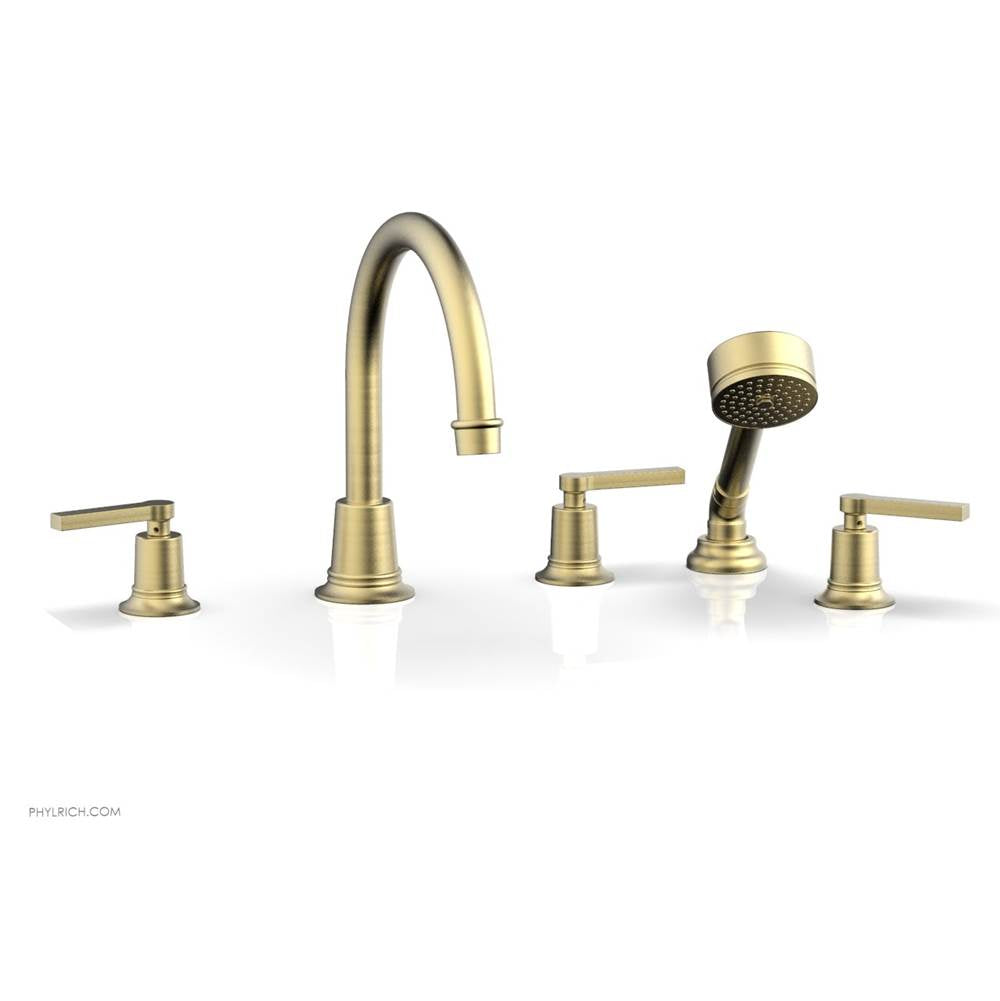 Phylrich - D/Tub W Hs To, Lev Hdl - Burnished Gold