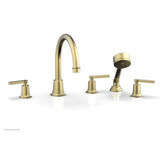 Phylrich - D/Tub W Hs To, Lev Hdl - Burnished Gold