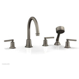 Phylrich - D/Tub W Hs To, Lev Hdl - Pewter
