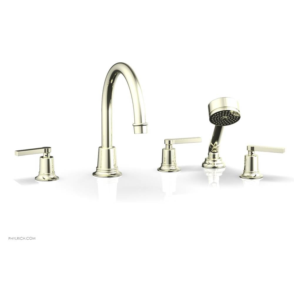Phylrich - D/Tub W Hs To, Lev Hdl - Burnished Nickel