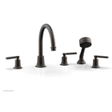 Phylrich - D/Tub W Hs To, Lev Hdl - Oil Rubbed Bronze