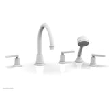 Phylrich - D/Tub W Hs To, Lev Hdl - Satin White