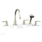 Phylrich - D/Tub W Hs To, Lev Hdl - Satin Nickel