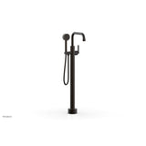 Phylrich - Floor Mount Tub Filler Lever Hdl, Flat Spout - Oil Rubbed Bronze
