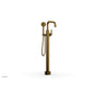 Phylrich - Floor Mount Tub Filler Lever Hdl, Flat Spout - French Brass
