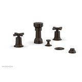 Phylrich - 4 Hole Bidet, Cross Hdl - Antique Bronze