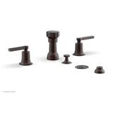 Phylrich - 4 Hole Bidet, Lever Hdl - Weathered Copper