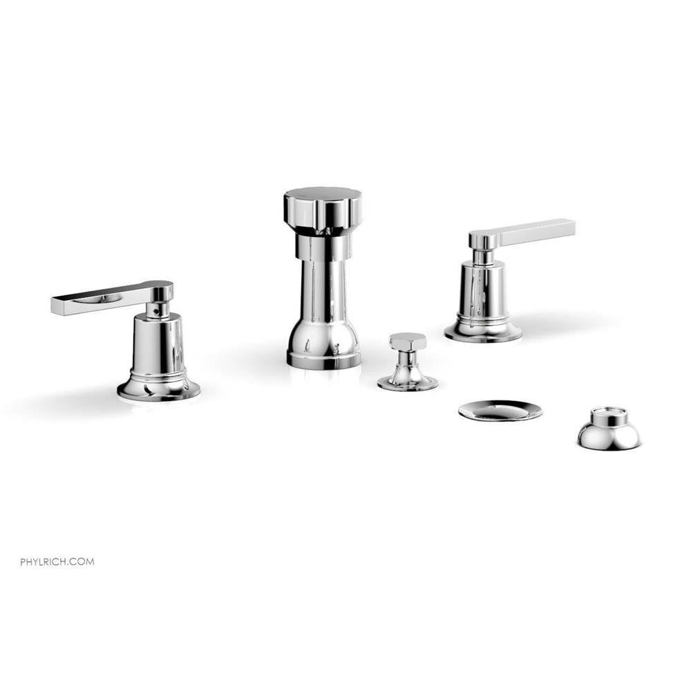 Phylrich - 4 Hole Bidet, Lever Hdl - Polished Chrome