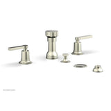 Phylrich - 4 Hole Bidet, Lever Hdl - Satin Nickel