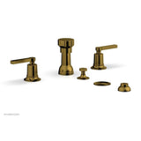 Phylrich - 4 Hole Bidet, Lever Hdl - French Brass