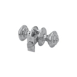 Phylrich - Georgian Door Knob W Priv Bolt - Satin chrome