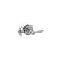 Phylrich - G''Town Door Lev & Rose - Old English Brass