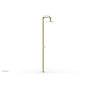 Phylrich - Outdoor Shower Bp 12'' Shwr Head, Hand Shwr - Uncoated Brass