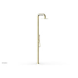 Phylrich - Outdoor Shower Bp 12'' Shwr Head - Uncoated Brass
