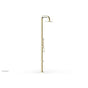 Phylrich - Outdoor Shower Bp 12'' Shwr Head, Hand Shwr, Ft Wash - Uncoated Brass